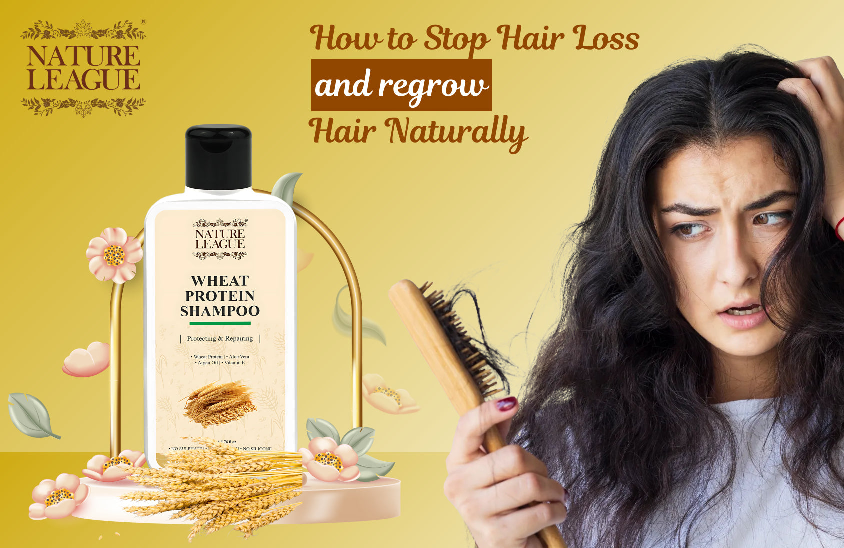 Best Hair Care Products to Stop Hair Loss and Regrow Hair Naturally