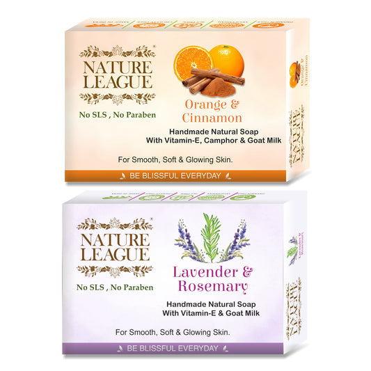 Natural Skin Nourishing Handmade Soap Combo