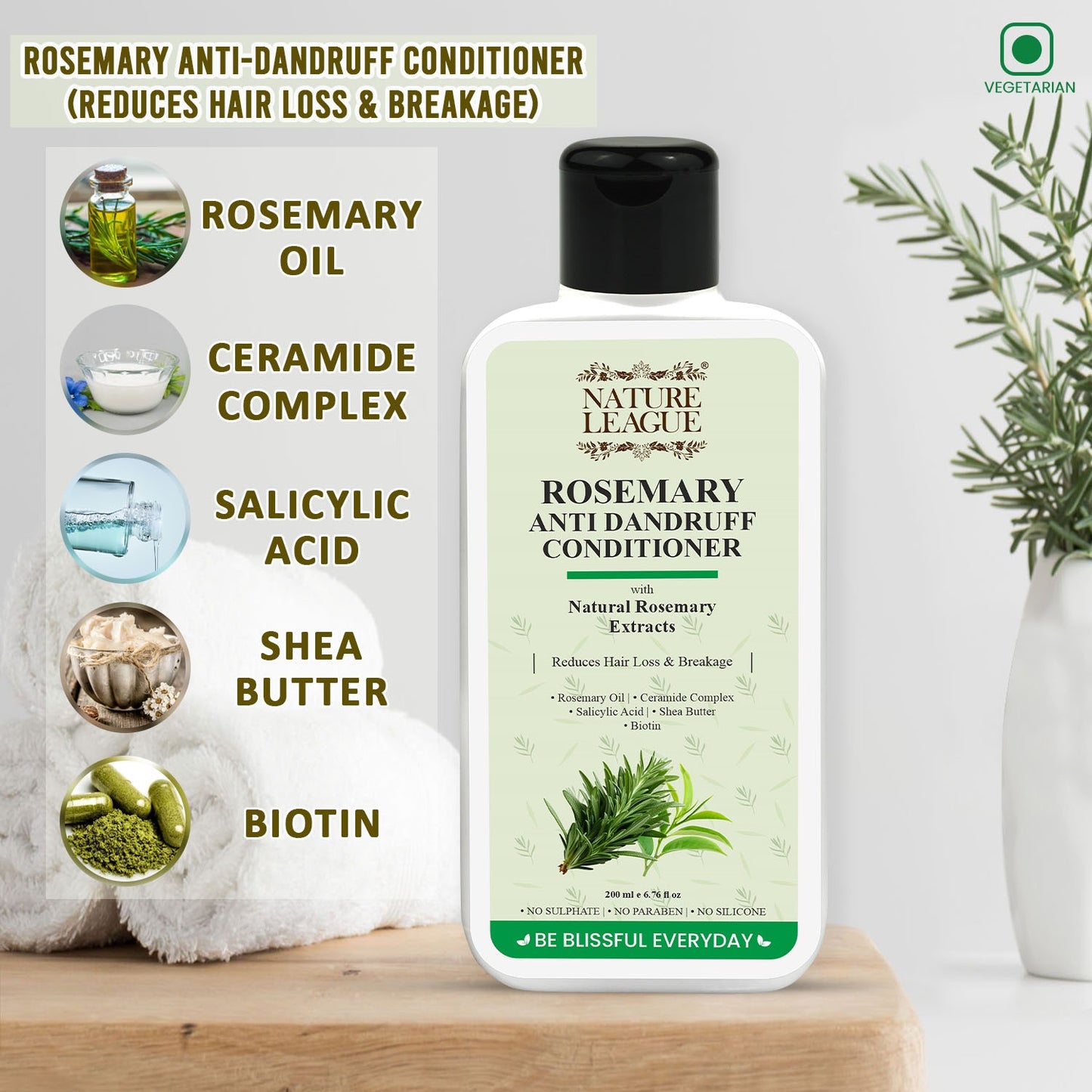 ROSEMARY Anti-Dandruff & Anti-Hair Fall Conditioner