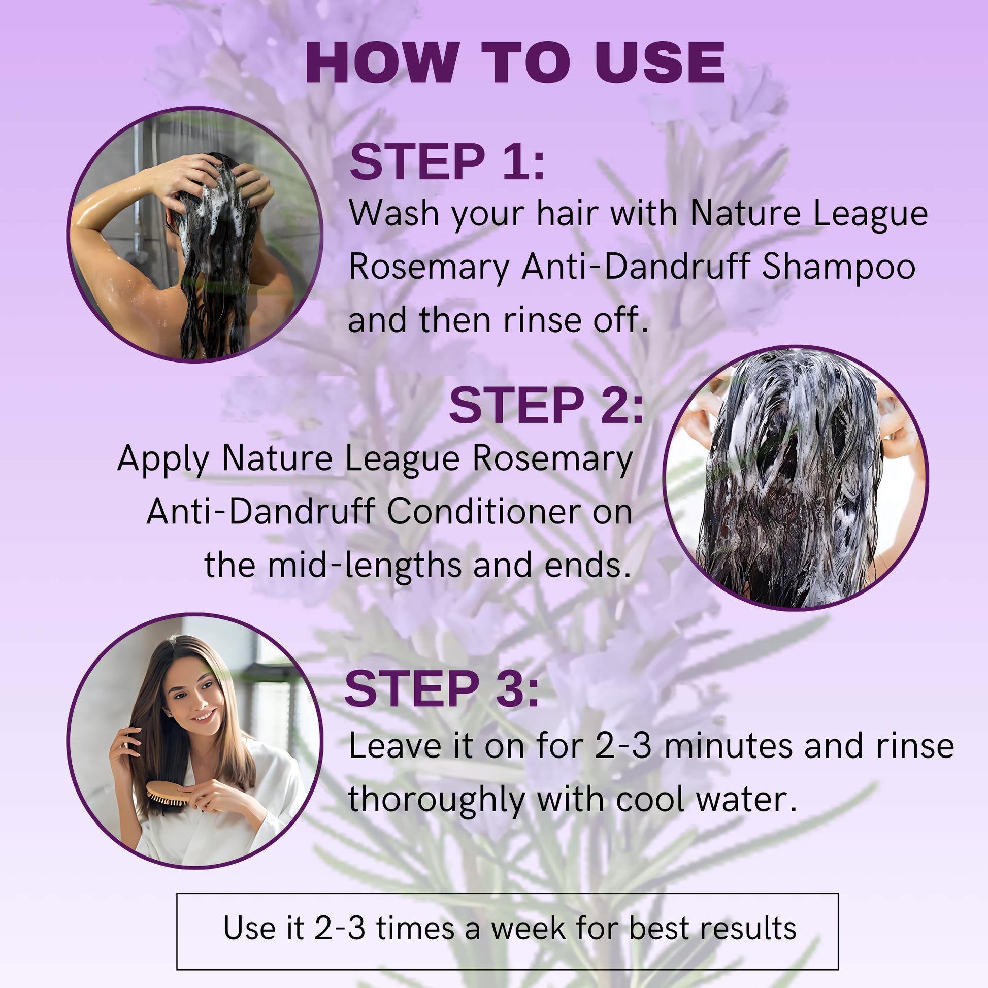 ROSEMARY Anti-Dandruff & Anti-Hair Fall Conditioner