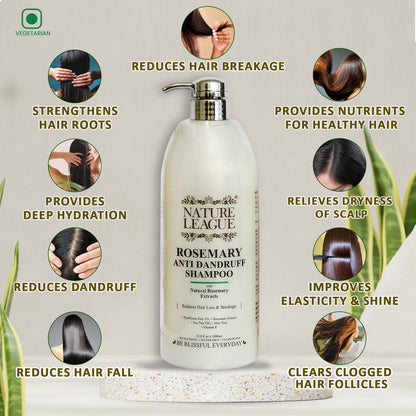 ROSEMARY Anti-Dandruff & Anti-Hair Fall Shampoo