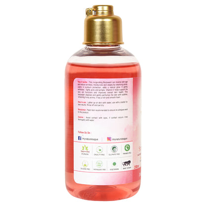 STRAWBERRY & HONEY, Silky & Skin Nourishing Natural Body Wash