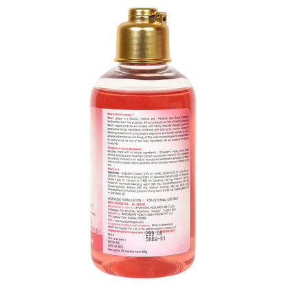 STRAWBERRY & HONEY, Silky & Skin Nourishing Natural Body Wash