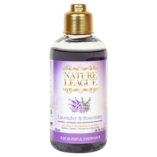 LAVENDER & ROSEMARY, Silky & Skin Nourishing Natural Body Wash