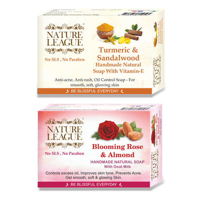 Natural Skin Nourishing Handmade Soap Combo