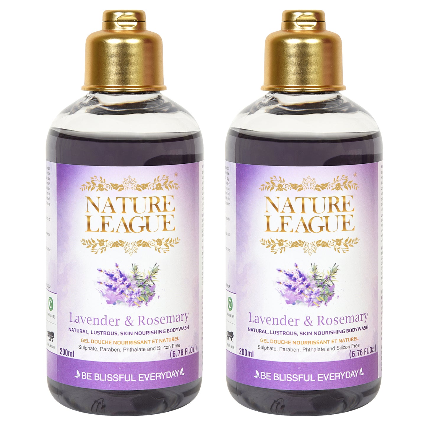 LAVENDER & ROSEMARY, Silky & Skin Nourishing Natural Body Wash