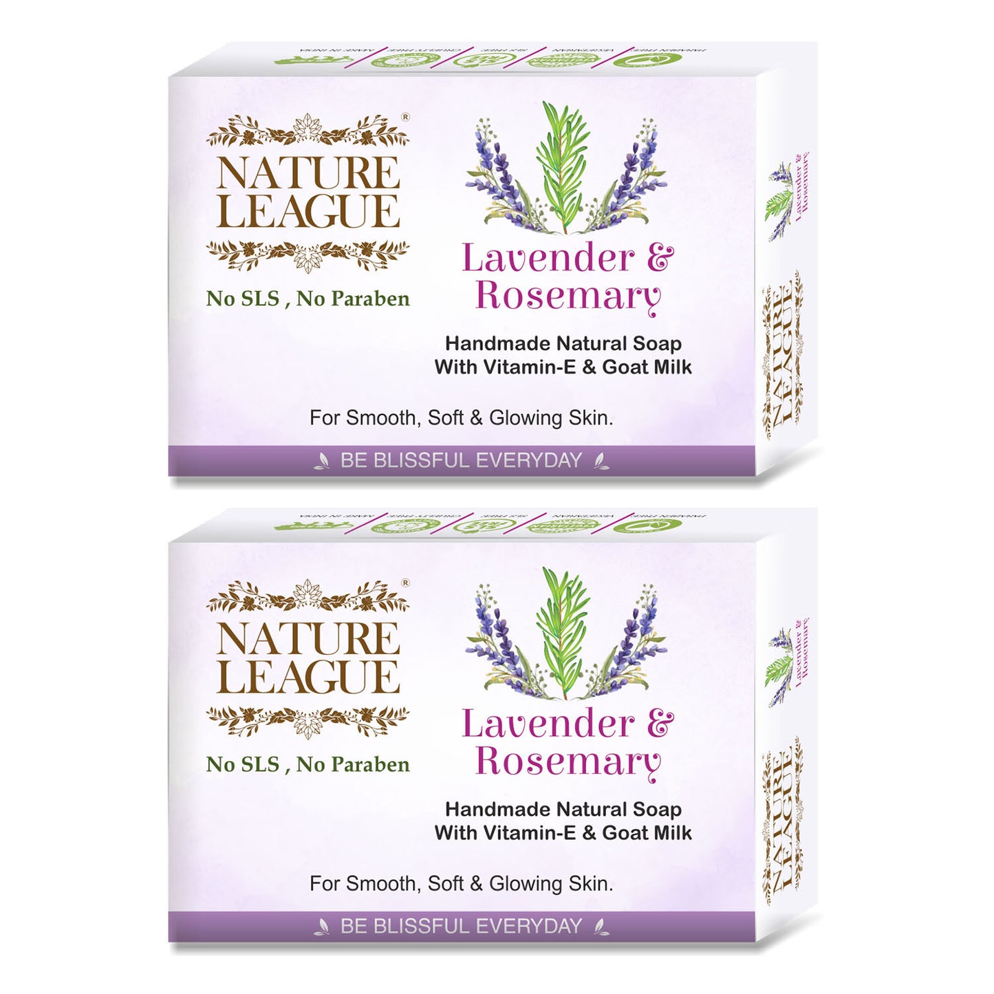 LAVENDER & ROSEMARY Natural Skin Nourishing Handmade Soap