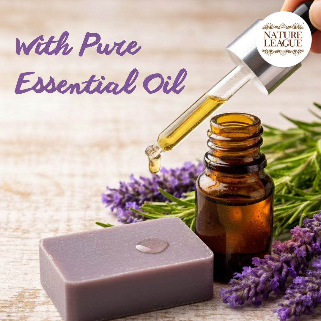 LAVENDER & ROSEMARY Natural Skin Nourishing Handmade Soap