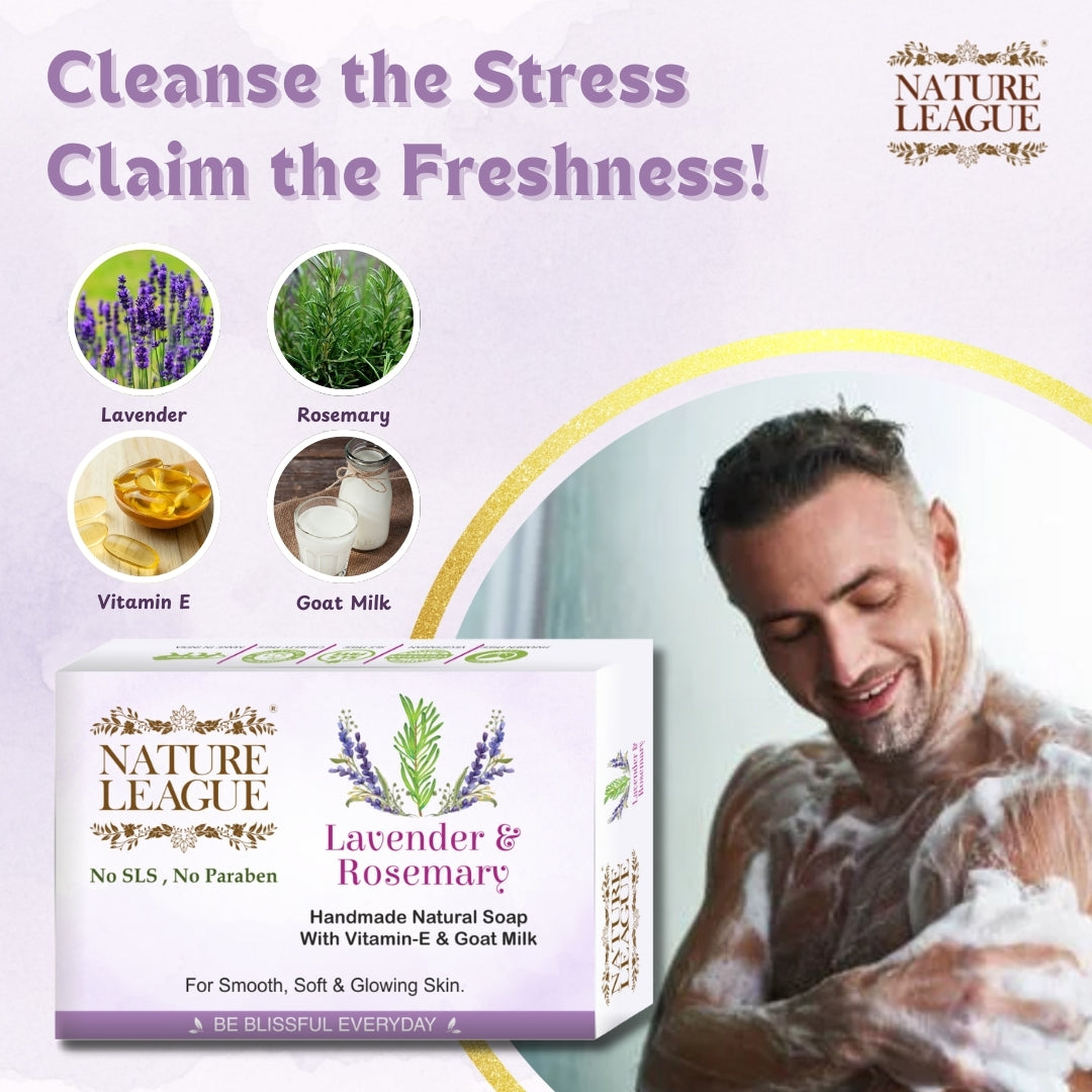 Natural Skin Nourishing Handmade Soap Combo Gift Bag