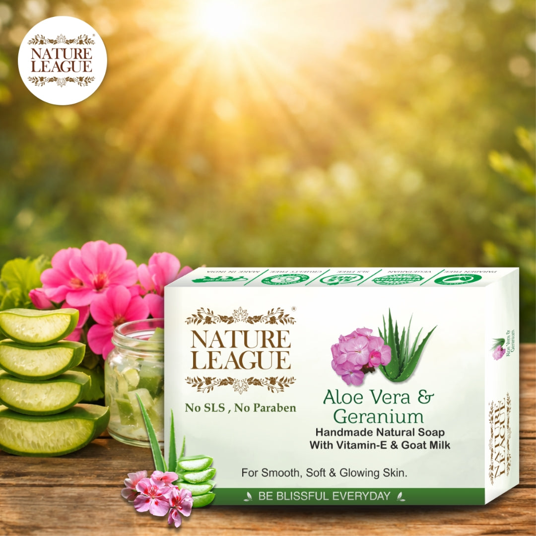 Summer Natural Soap Combo (3x100 gms) Non Toxic, with Essential Oils & Vitamin –E