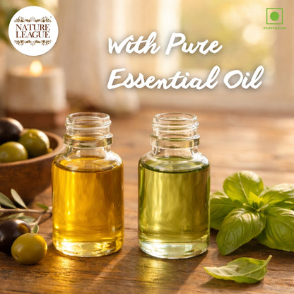 OLIVE & BASIL Natural Skin Nourishing Handmade Soap