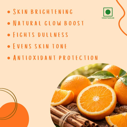 ORANGE & CINNAMON Natural Skin Nourishing Handmade Soap