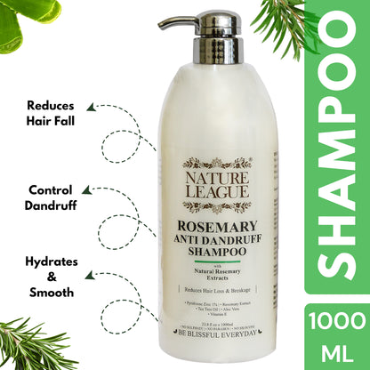 ROSEMARY Anti-Dandruff & Anti-Hair Fall Shampoo