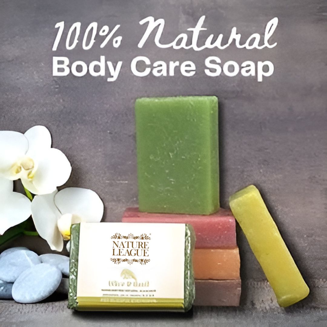 BLOOMING ROSE & ALMOND Natural Skin Nourishing Handmade Soap