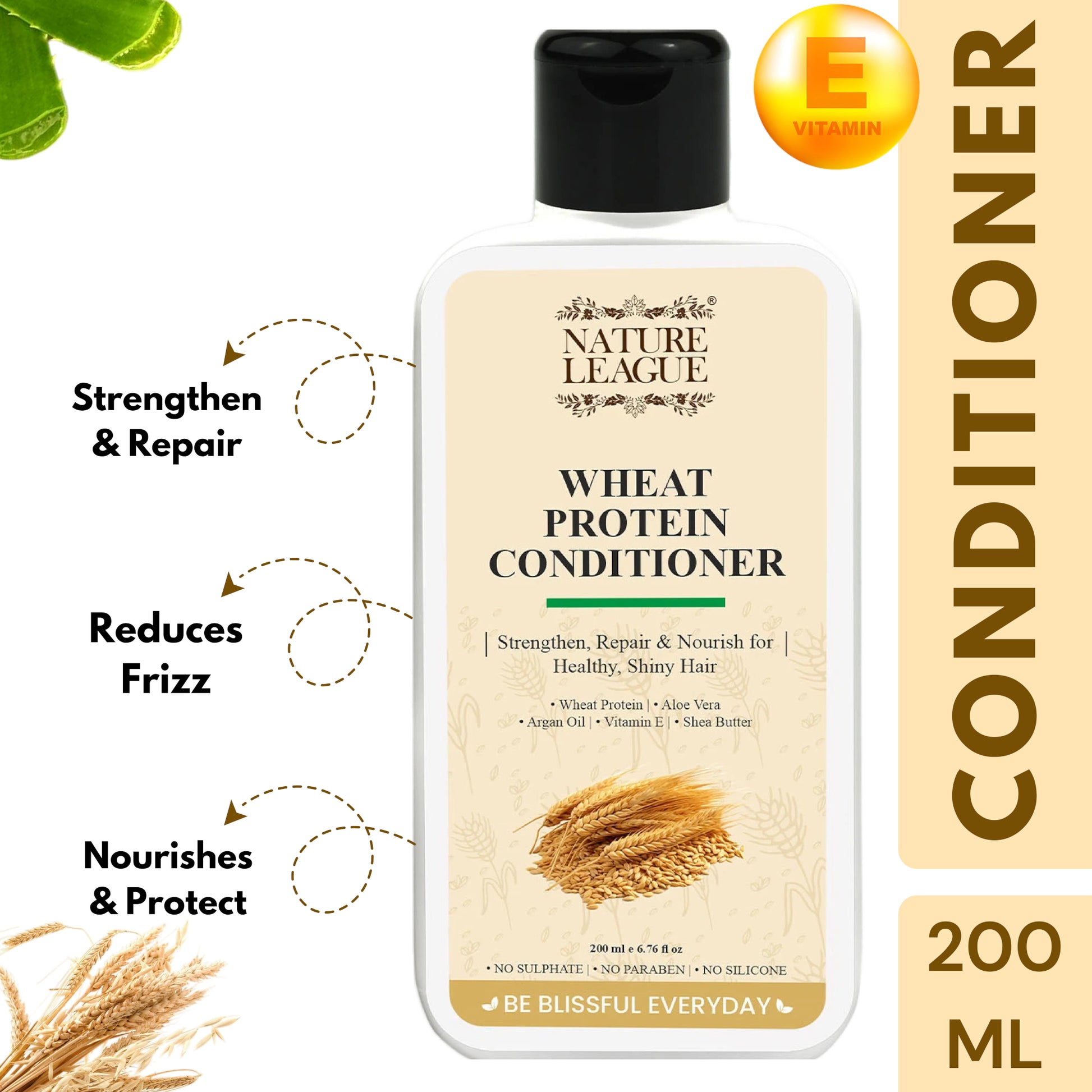 WHEAT PROTEIN, Protecting & Damage Repairing Conditioner