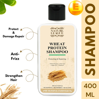 WHEAT PROTEIN, Protecting & Damage Repairing Shampoo