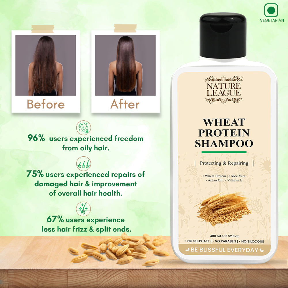 WHEAT PROTEIN, Protecting & Damage Repairing Shampoo