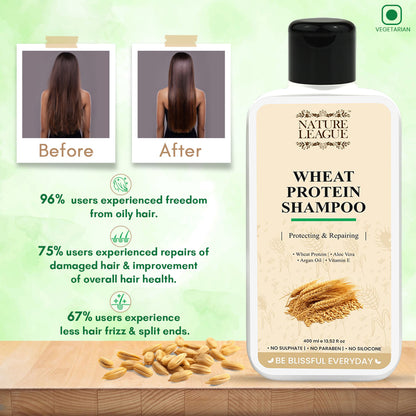 WHEAT PROTEIN, Protecting & Damage Repairing Shampoo