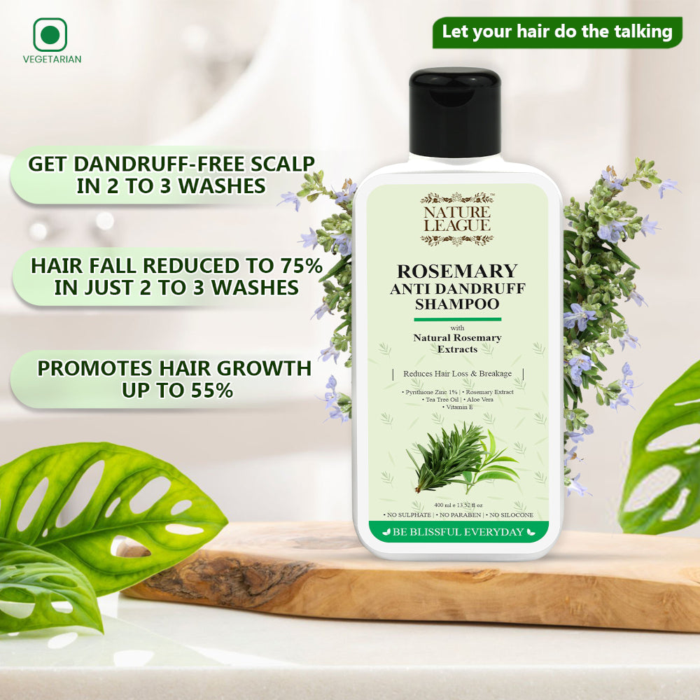 ROSEMARY Anti-Dandruff & Anti-Hair Fall Shampoo