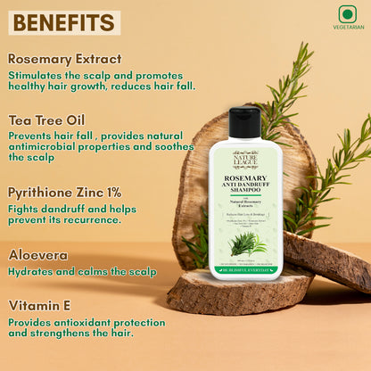 ROSEMARY Anti-Dandruff & Anti-Hair Fall Shampoo